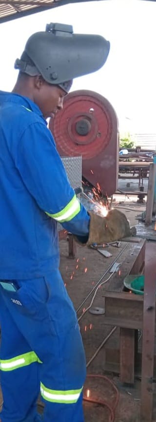 Our certified boilermaker at work